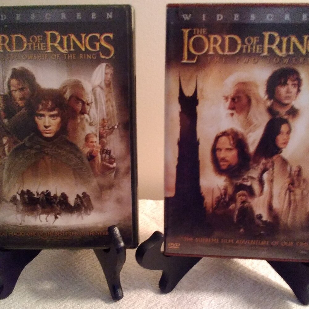 THE LORD OF THE RINGS TRILOGY (3) DVDs